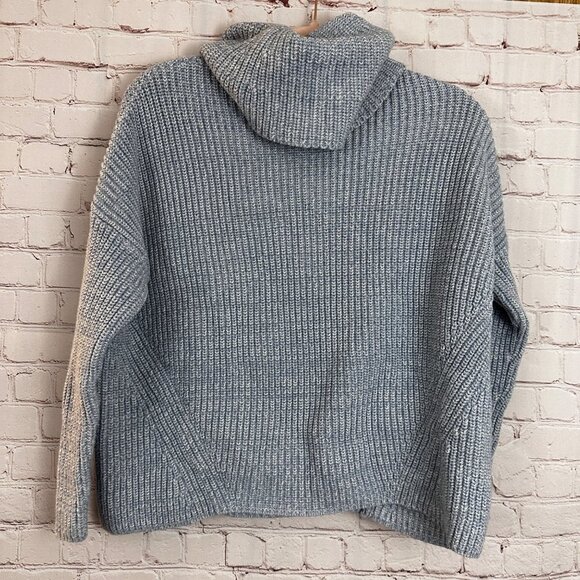 Lou & Grey Light Blue Cowl Neck Sweater Size‎ XS - Picture 4 of 4